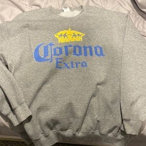 Crewneck “corona extra” sweatshirt size Large
